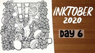 Inktober 2020 | Witchtober Day 6: Garden
