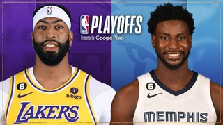 Game2 Playoff Lakers vs Memphis 2nd Quarter Hightlight