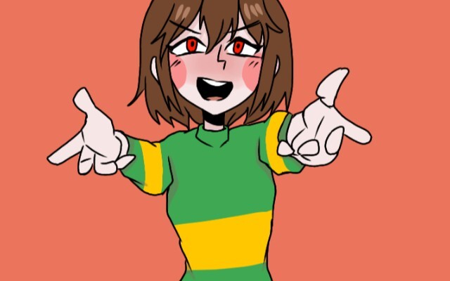 [Drawing animation] Hug chara!