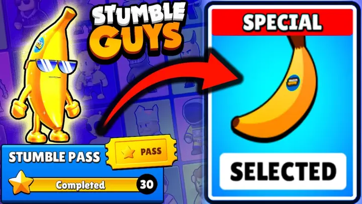 *NEW* BANANA SPECIAL EMOTE IN STUMBLE GUYS
