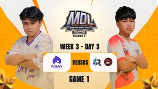 MDL PH S3 W3D3 S2G1 ECHO VS RELG
