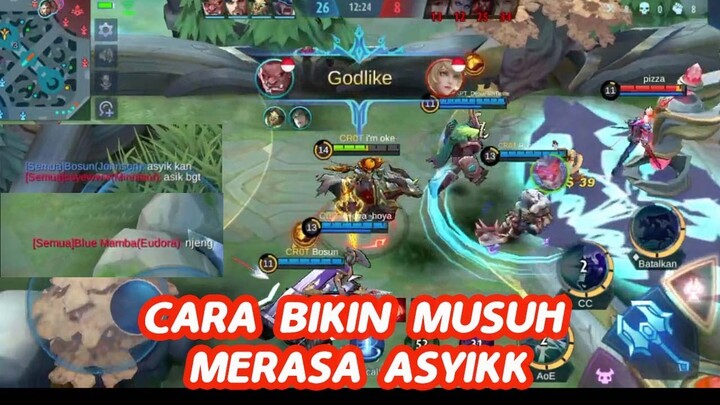 CARA BIKIN MUSUH MERASA ASYIK || MOBILE LEGENDS