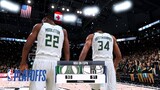 NBA 2K21 Modded Playoffs Showcase | Nets vs Bucks | GAME 7 Highlights 4th Qtr