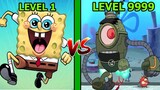 Đại Chiến Spongebob Miếng Bọt Biển Và Robot Khổng Lồ - Top Game Android IOS - Thành EJ