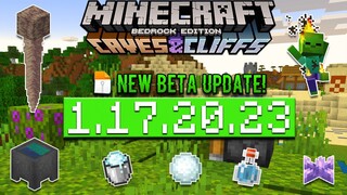 UPDATE! MCPE VERSI 1.17.20.23 NEW UPDATE | POTION GLITCH FIX + NEW ANIMATION THROW!!