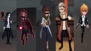 Bungo Stray Dogs x Identity v - All Costumes Gameplay l Identity v