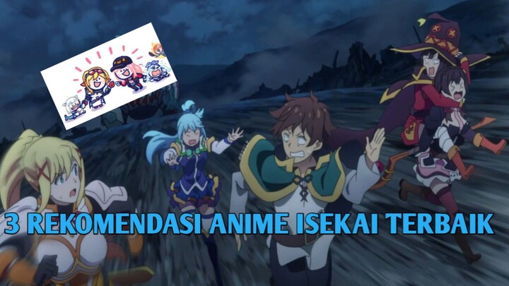 3 rekomendasi anime isekai terbaik 😎👍