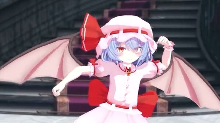 [Touhou MMD] The Scarlet policeman showing off his foot skills! 🚨