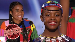 FEEL GOOD Audition From Ndlovu Youth Choir On America's Got Talent | Amazing Auditions