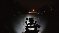 Testing Newly Install L.E.D Sport Light