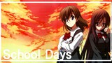 รีวิวอนิเมะ “SCHOOL DAYS” เธอฉันวันฟ้าคราม