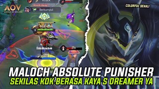 MALOCH ABSOLUTE PUNISHER SKIN!! - HARI HARI KENAPA TRYHARD TERUS MAIN AOV YAL :(