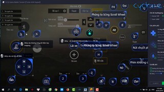 Hướng Dẫn Cài Đặt Phím Game PUBG Mobile VNG Trên Giả Lập Tencent