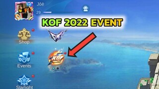 KOF 2022 Is Back || Take A look On KoF 2022 || Mobile Legends