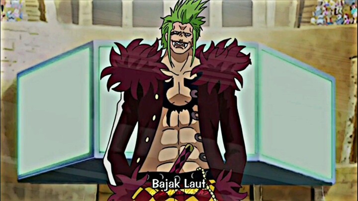 armada divisi 2 mugiwara no Luffy Bartolomeo si kanibal