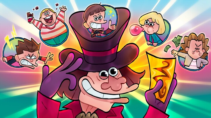 The Ultimate "Charlie and the Chocolate Factory" Recap Cartoon