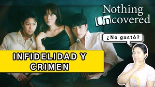Nothing Uncovered. Una periodista descubre un terrible secreto sobre su esposo.