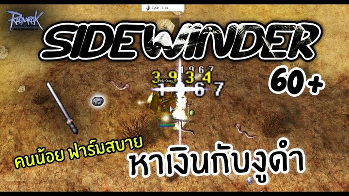 Ragnarok exe - หาเงิน กับ งูดำ(Sidewinder) คนน้อย ฟาร์มสบาย