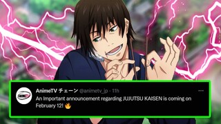 NEW JUJUTSU KAISEN NEWS | Anime Season 2 OR Video Game Announcment? (Discussion)