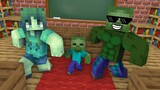 NEW STRONG ZOMBIE FAMILY - MONSTER SCHOOL EPIC - MINECRAFT ANIMATION