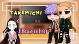 tokyo revengers react to Takemichi as Nezuko _~rosa-negra~_