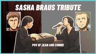 Jean and Connie's Tribute to Sasha through song | RED SWAN by Yoshiki ft. HYDE