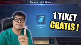 AMBIL ! 1 TIKET TAMBAHAN GRATIS EVENT TRANSFORMER !! AUTO SKIN GRATIS