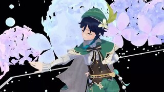 【MMD】温迪穿上黑丝了是什么感觉嘿嘿嘿