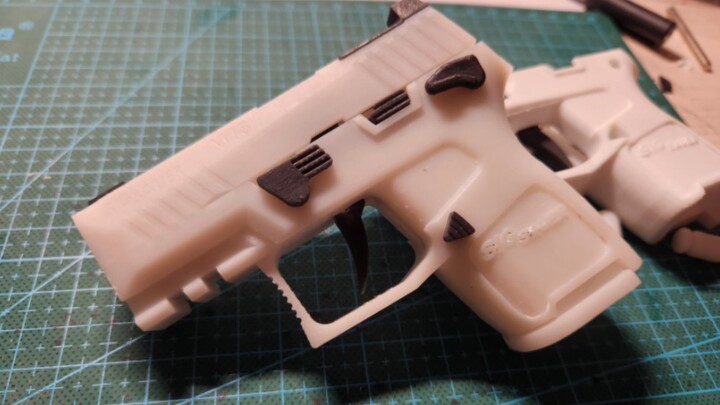 Fully functional P320 shell ejection blowback cub!