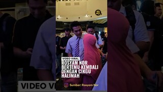 DATUK ROSYAM NOR BERTEMU CIKGU HALIMAH DI MALAM GALA MEMOIR SEORANG GURU