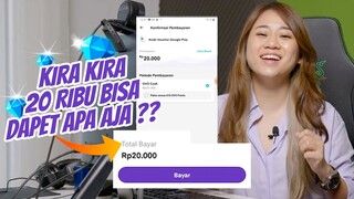 GILA BELANJA NYA GAMPANG BANGET DARI 20RB BISA DAPET DIAMOND + BONUS!!! BANYAK BANGET? GA SALAH?