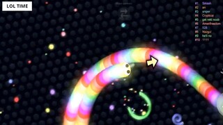 Slither.io A.I. 200,000+ Score Epic Slitherio Gameplay #82- 11