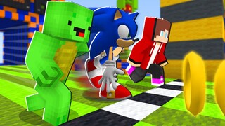 What is in the World of Sonic? Maizen & Mikey vs Knuckles & Dr.Eggman