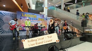 Rolling Star (ost Bleach) - YUI (Live band cover at Lagoon Japan Festival)