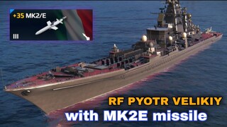 Modern Warships: RF PYOTR VELIKIY with MK/2E missile.