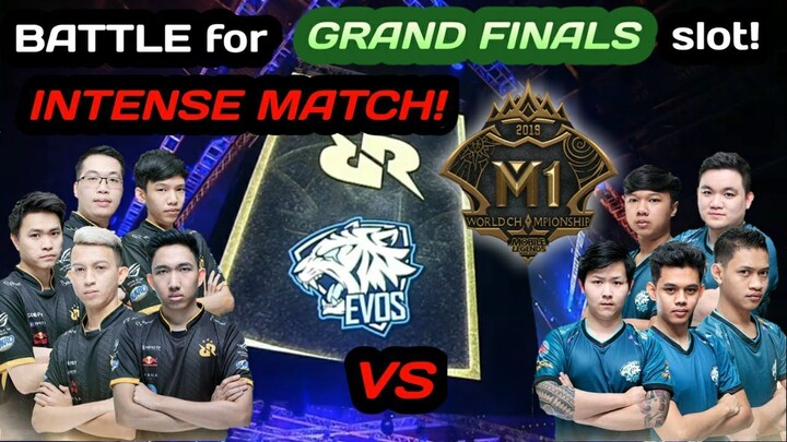 RRQ VS EVOS Legends Game 3 World Championship M1