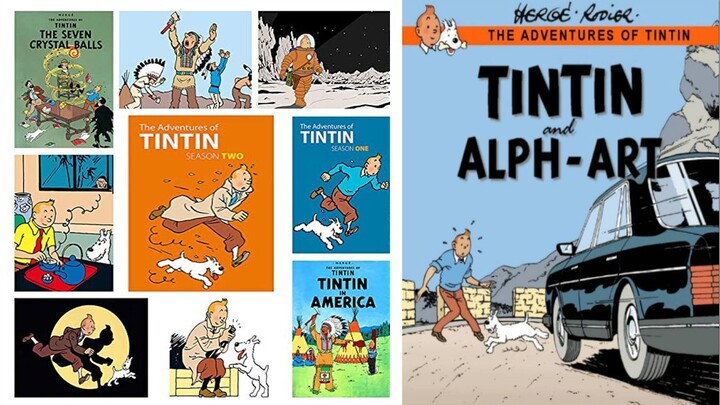 Tintin dan Seni-Alfa (video-komik)