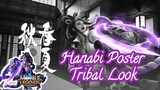 How to make Tribal design look Hanabi using sketchbook