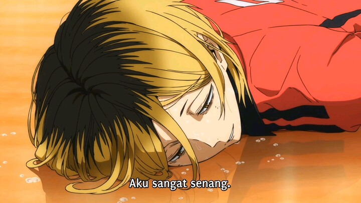 hinata teriak🥶 kenma akhirnya sangat senang bermain volley ball.