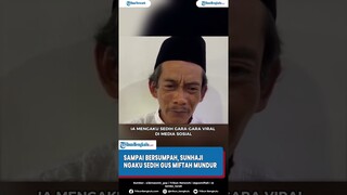 Penjual Es Teh Sunhaji Ngaku Sedih Gus Miftah Mundur, Sampai Bersumpah Angkat Tangan Kanan