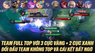 TEAM FULL TOP VỚI 3 CỤC VÀNG CỦA VEERA + SLIMZ + ROXIE ĐỐI ĐẦU TEAM NO TOP VÀ CÁI KẾT BẤT NGỜ