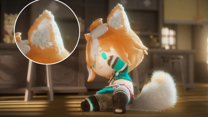 [Genshin Impact/Boneka Goro] Anjing Keren (bukan