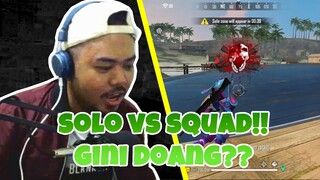 SOLO VS SQUAD, RATA!!! guanya yang rata hehe - FREE FIRE INDONESIA