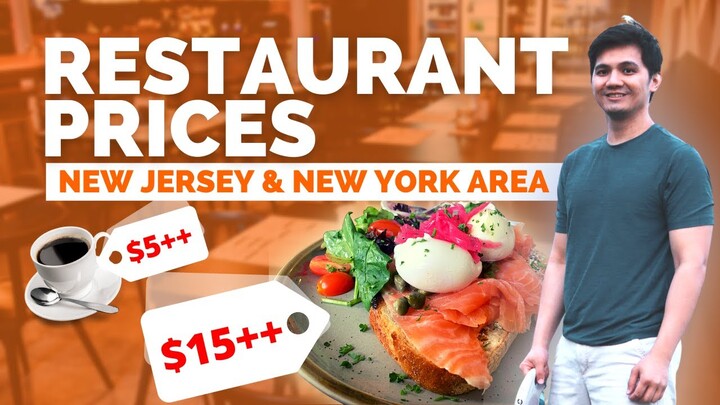Restaurant Prices and Tips in Jersey City, New Jersey | Cost of Living in America | Food Prices