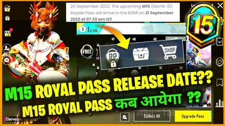 M15 Royal Pass Release Date in bgmi  ?? bgmi m15 rp | Bgmi M15 RP Come Or Not ??