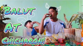 BALUT AND CHICHARON MUKBANG | ATEBANG