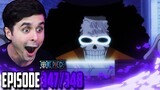"BROOK COMES FOR THE RESCUE!" One Piece Ep. 347,348 Live Reaction!