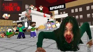 Minecraft, Zombie War Stick Attack - Minecraft Animation