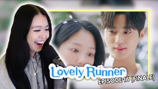 the most PERFECT finale :') | 'LOVELY RUNNER' EP16 (FINALE) KDRAMA REACTION