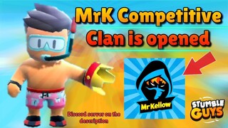 MrK Competitive Clan is opened! Link on the description 👇